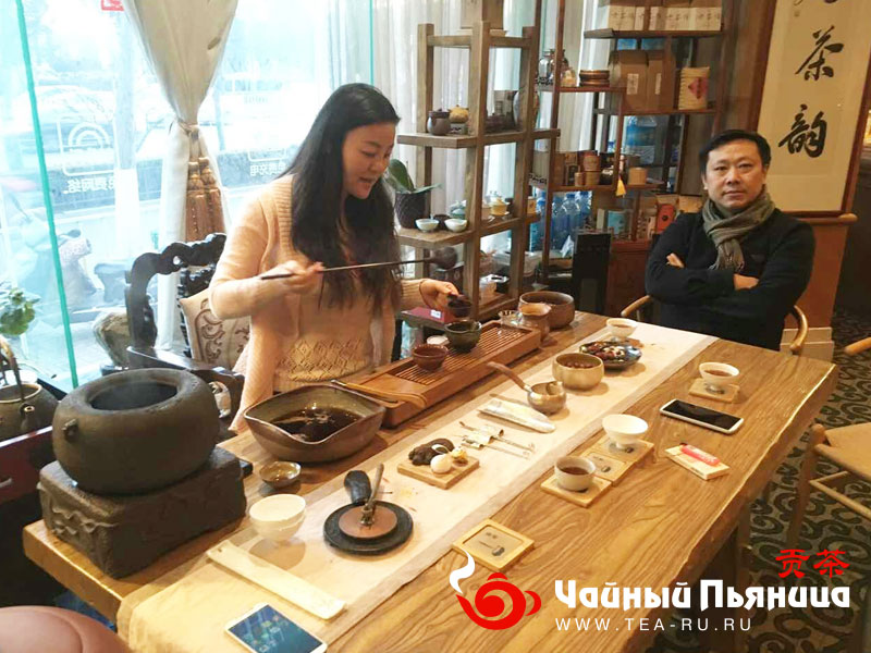 Традиционный чайный клуб в Китае