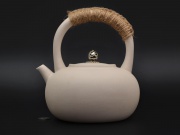Чайник для варки чая, глина, 1100мл.