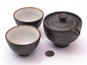 Гайвань-сиборидаси и 2 пиалы, керамика и глазурь, 160мл.
