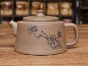 Чайник Хуа Няо Жу Чу, исинская глина цзы ни, 220мл.