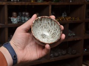Пиала "Пломбир", керамика тиан му, 100мл.