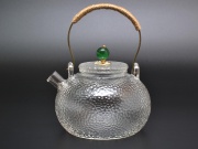 Чайник для варки чая, отбивное огнеупорное / жаропрочное стекло, 600мл.