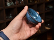 Пиала "Синь", керамика и глазурь, 65мл.