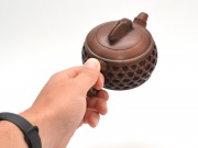 Чайник Цзинь Чан Чжу Лоу, исинская глина сяо хун ни, 300мл.