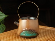 Чайник "Далёкие горы", керамика хуан яо бянь, 210мл.