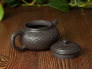Чайник Цуан Ши Динг Чжу, исинская глина хэй цзинь ша, 210мл.