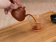 Чайник Жоун Тиан, исинская глина да хун пао, 150мл.
