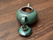 Чайник "Спелый гранат", керамика Цзиндэчжэнь, 150мл.