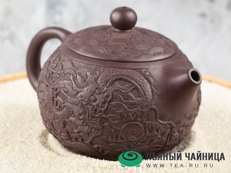 Чайник Дяо Лун Си Ши, исинская глина цзы ни, 250мл.