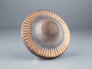 Сито "Соломенная шляпа", керамика дровяного обжига