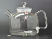 Чайник для варки чая, огнеупорное / жаропрочное стекло, 1800мл.