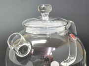Чайник для варки чая, огнеупорное / жаропрочное стекло, 1800мл.